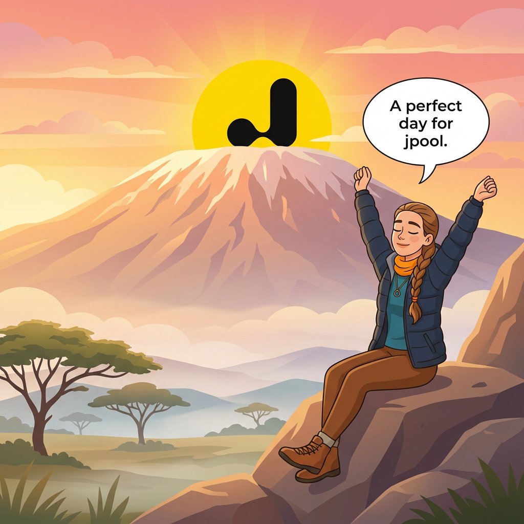 “A perfect day for JPool.” 🌅

Sunrise, fresh views, and SOL staked into <a href="/JPoolSolana/">JPool</a> while JSOL quietly stacks rewards in the background.

If every day feels like the right day to earn more from your SOL... <a href="/lunapastelLTD/">Luna Pastel | Web3 Recruiting</a>
