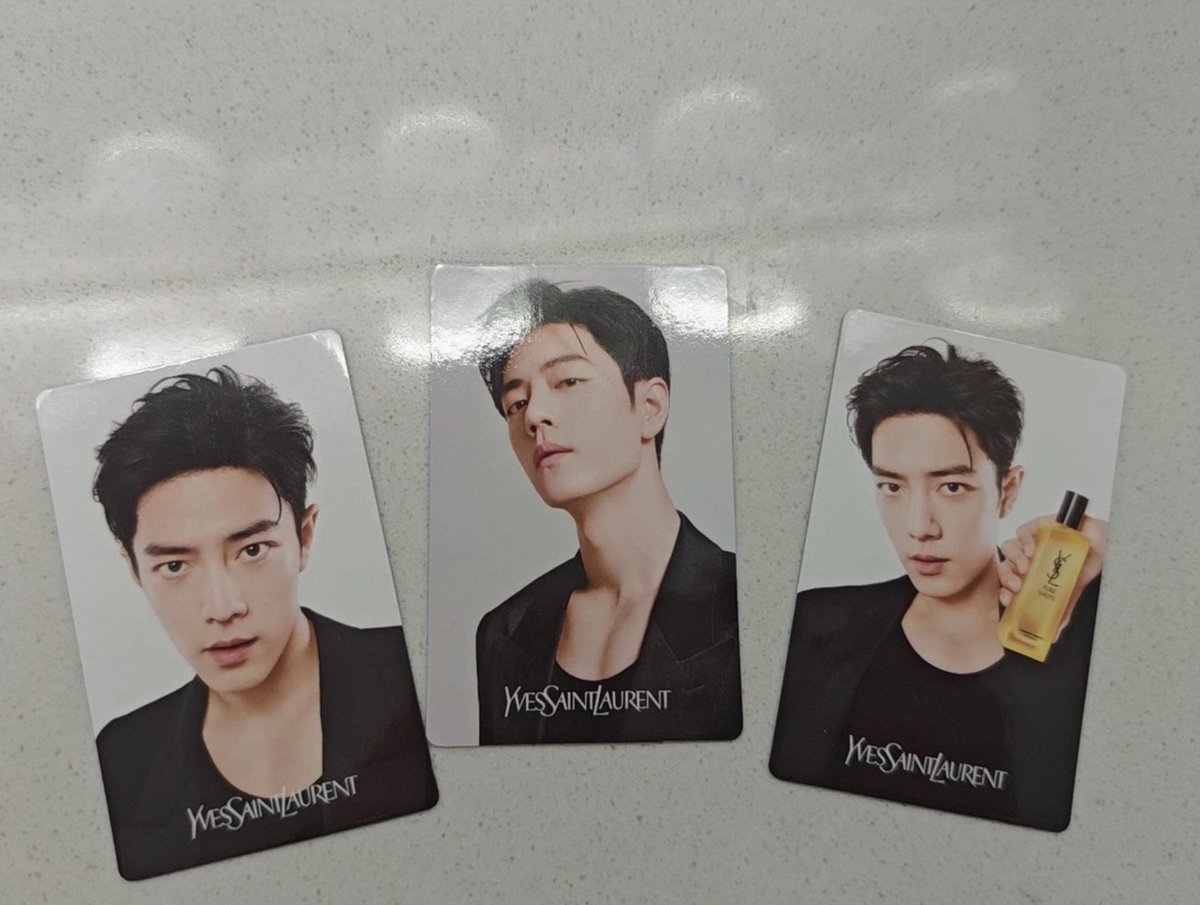 ดีล การ์ด YSL #เซียวจ้าน 

เซ็ตละ 💰200 บาท ส่งฟรี 

สนใจ DM สอบถามก่อนได้ค่ะ 

#肖战 
#ตลาดนัดป๋อจ้าน #ตลาดนัดเซียวจ้าน #YBXZพรีออเดอร์  #YBXZดีล