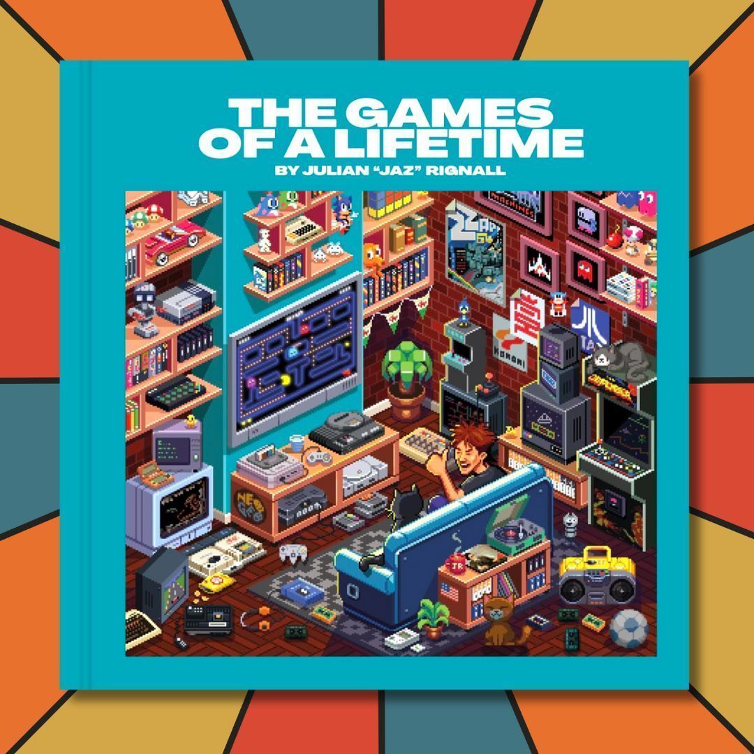 Across its 420 pages, The Games of a Lifetime by <a href="/bitmap_books/">Bitmap Books</a> and written by <a href="/JazRignall/">Jaz Rignall</a> is a video game time machine that takes you on an incredible journey from the very dawn of the industry, through the decades to the present day. 

Freshly restocked: buff.ly/issn7Lz