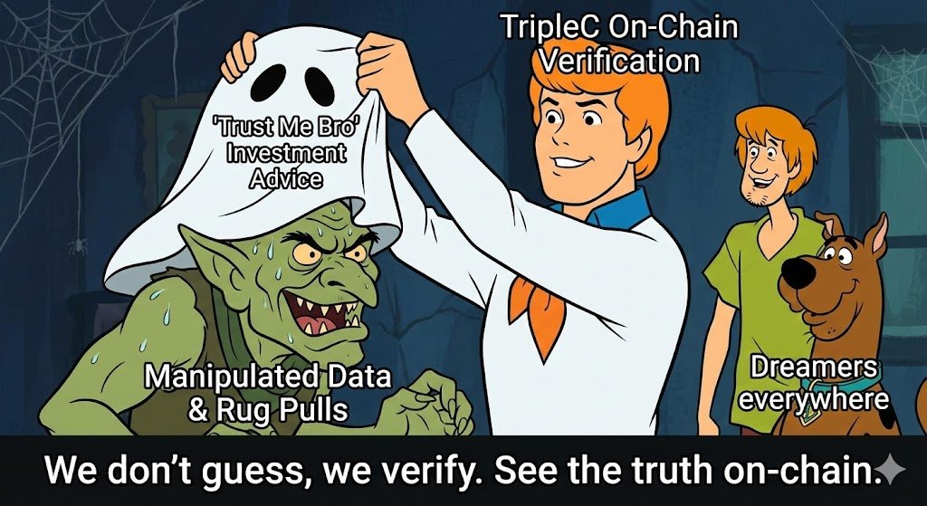 Picture AI unlocking financial freedom for all—smart investments that sparkle! 💰

TripleC verifies insights on-chain for transparent wins that empower dreamers everywhere. 

Let's build wealth with joy!  #AIFinanceFun #TripleC