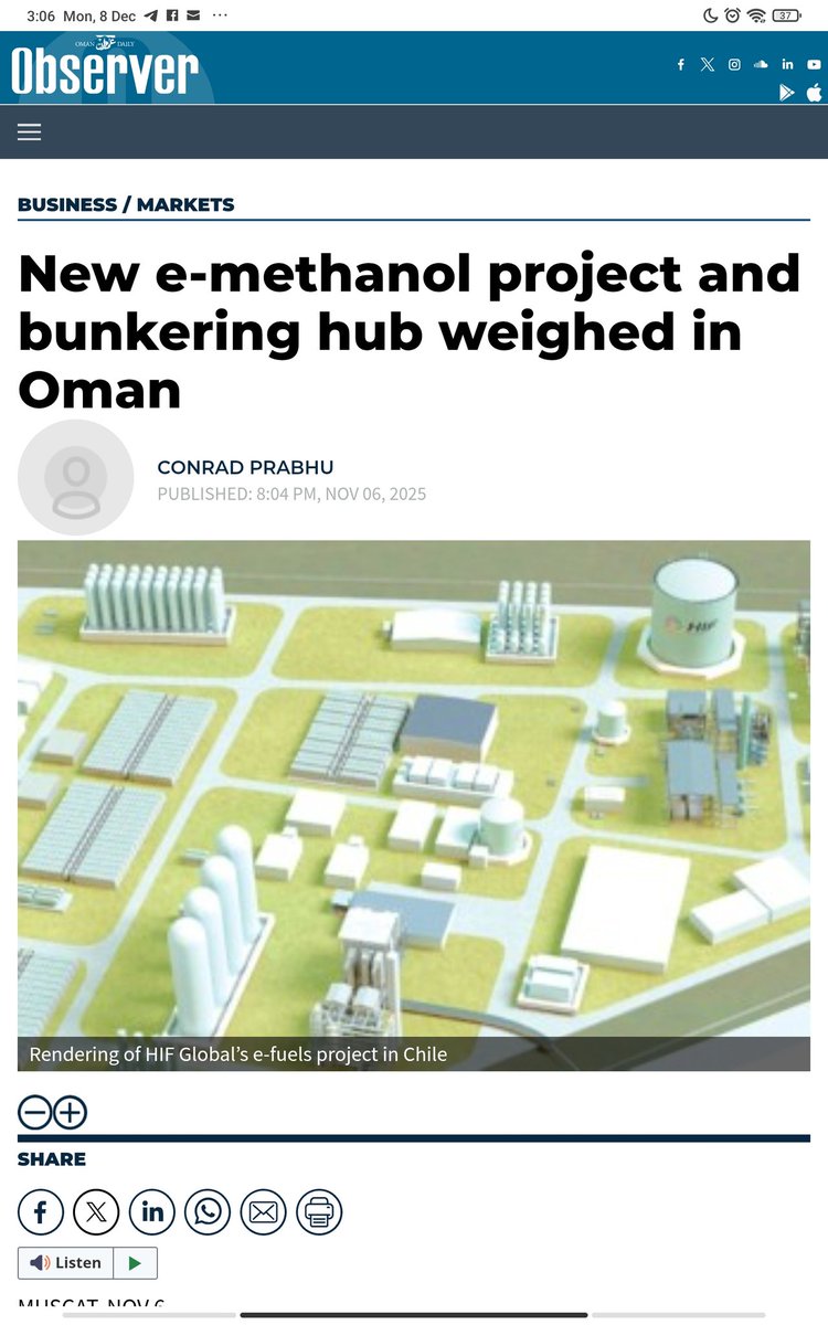 PaxMetanola's tweet photo. https://t.co/DpbipEaLiP
🇨🇵 Anything a man can imagine, other men can make real! J. VERNE.
#SolarMethanolEconomy #Methanol $TTE #GasToLiquid #MethanolEconomy #Hydrogen #HIFglobal #MaerskMethanol #ShanghaiElectric #LONGi #7ChinesePVsisters #MethanolAsCurrency #AngloAmericanTriptych https://t.co/GlGOyeBDOn