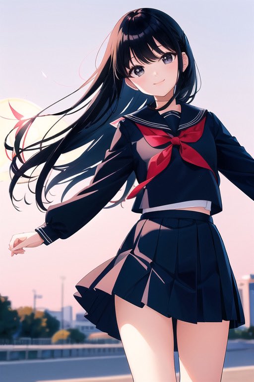 ♡えり♡ページ みんなおはよー♡ ＃AIart ＃AIイラスト ＃おはツイ