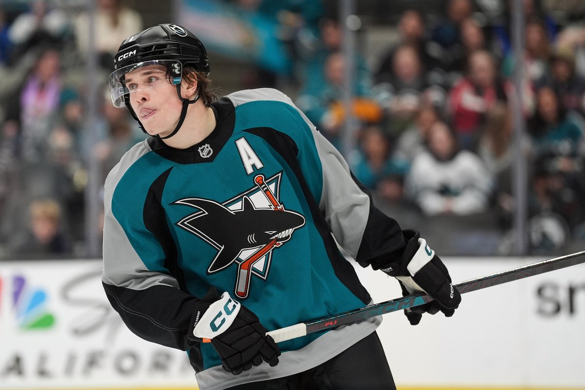 Macklin Celebrini just played his 100th career NHL game...

Through 100 Games: 
🚨 40 goals
🍏 66 assists
🎩 3 career hat tricks
⭐️ 7th all-time in points through 100 games among teenagers