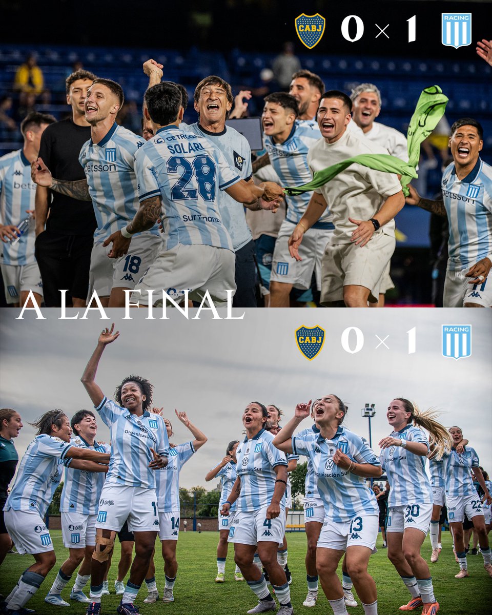 RacingClub's tweet image. Estamos en la final… y estamos en la final ✅✅

Esperamos que ustedes también hayan tenido un gran fin de semana.