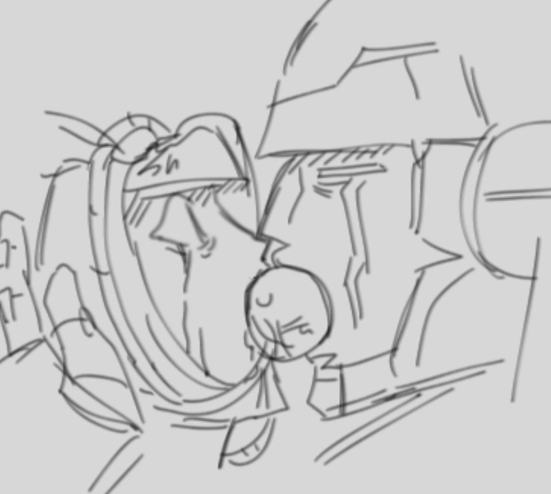 Still thinking about that one deleted sketch in mtmte ,,*swallows nervously