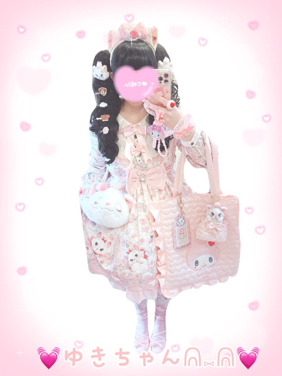 Angelic Prettyとディズニーストアマリーちゃんコラボワンピースコーデ