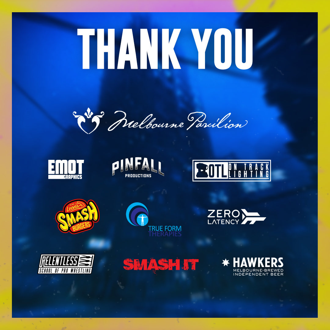 THANK YOU
 
Thank you to everyone who joined us for End Game yesterday. All of us at MCW hope you had an incredible time, and we appreciate your support at our final show of 2025.
 
We thank all of our sponsors and supporters, crews and backstage teams for their tireless work and