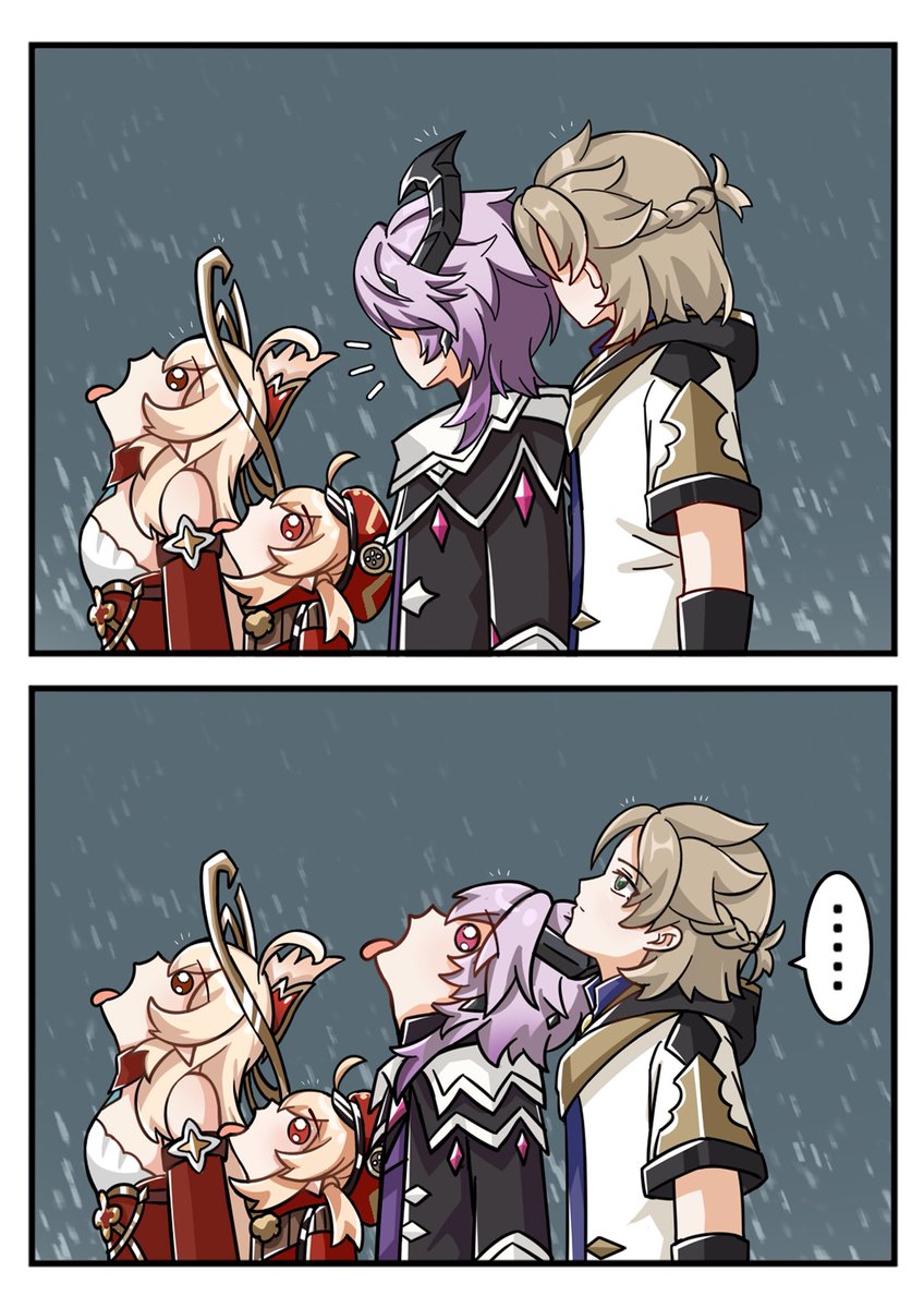 いちいち真似しないでよ！
コード：XXOJ58PM25HF
genshin.hoyoverse.com/ja/gift?code=X…
#原神 #genshinimpact #HoYocreators #genshinlove
#Alice  #アリス #Albedo #アルベド #Klee #クレー #ドゥリン #Durin