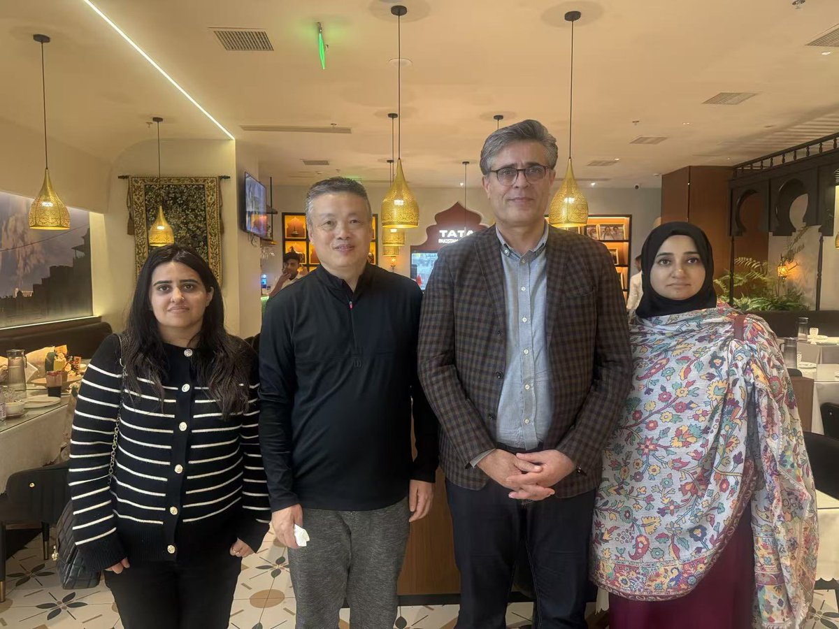 I was pleased to return to the Tata Pakistani Restaurant in Haikou, which I had the delight of inaugurating this past July. It is very gratifying to see this restaurant thriving and serving excellent Pakistani cuisine to the local community. This culinary bridge continues to