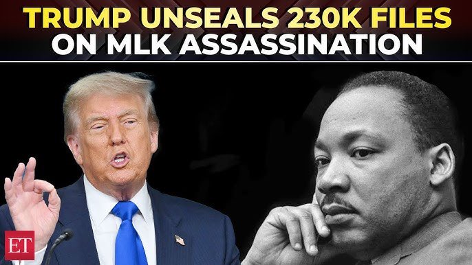 Popitics1's tweet photo. Black conspiracy theorist voted for Trump to show they’re “independent thinkers” who escaped the so-called “Democratic Plantation”

MAGA Black content creators are using Trump declassifying #MLKFILES  to tear down his legacy for white approval &amp; click bait. https://t.co/qtDCECRRMj