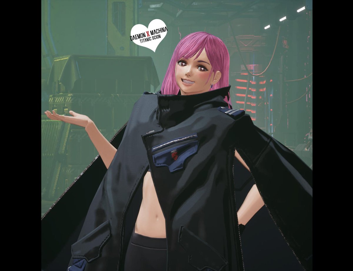 デモエク2、声は置いといてとりあえずこの見た目でいくことにした。 