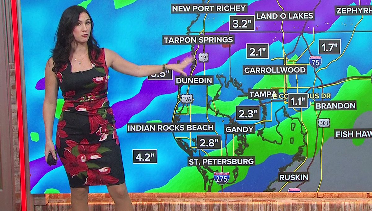 TaylorCarp999's tweet photo. Here The Newbies! Very Hot Weather Anchoring Young Ladies In FL Laurel &amp; Colleen Both In Cool Color Dresses Tonight! Both Very Nice This Weekend! My 1st Ever Pics For Both! 👗🔵 @lblanchard_wx  👗🔴🌺 @ccampbellwx https://t.co/3SyaAOD5Qb