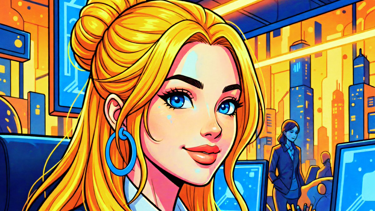 Glow of Ambition in a Digital Dawn
“In a world built of circuits and skylines, her ambition burns brighter than the lights around her.”
#AIart #aiartist #digitalarts #DigitalArtist