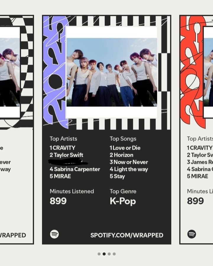 maxyelle4's tweet photo. I just check my 2025 wrapped, im not a big fan of Spotify i like You Tube music but my top songs is unexpected. https://t.co/RDEsUeeNUP