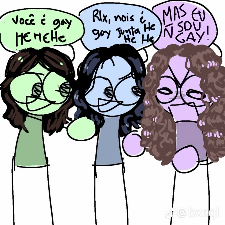 mariazaooo's tweet image. achei essa base bonitinha e queria procrastinar o estudo ai fiz eu a lais e a giu conversando