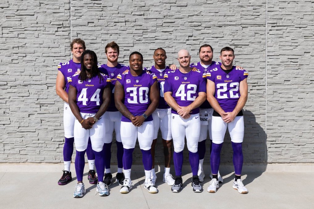 VoteProBowl44's tweet photo. Joshua Metellus @NoExcuses_23 #ProBowlVote     ‘26 #Four4 #4Four @Vikings #Vikings #Skol https://t.co/chps8Pbihh