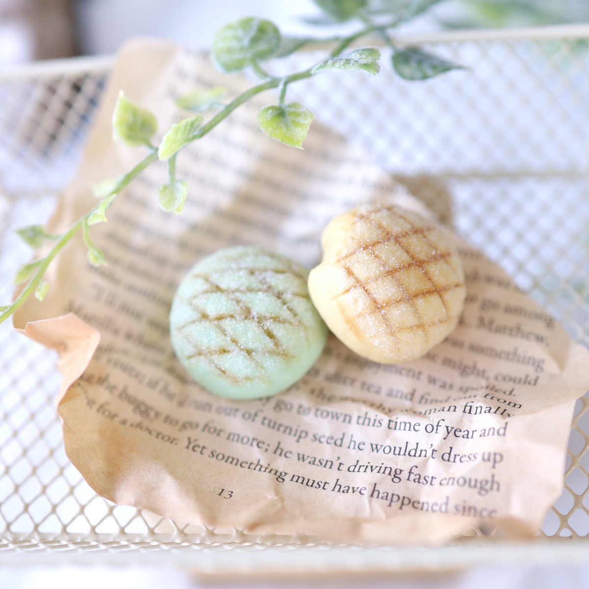 ミニチュア くり。 ガラス細工サイズパン屋さん（ラスト1点