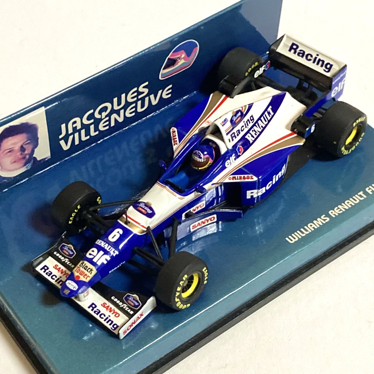 ウィリアムズFW18ルノー '96 J.ヴィルヌーブ🇨🇦 父の伝説を引き継ぐ