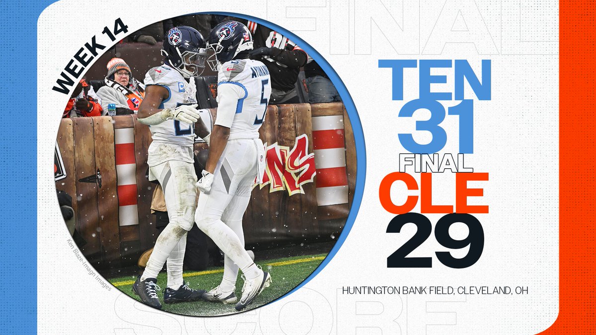 The Tennessee Titans held off a furious comeback attempt by the Cleveland Browns to pull out a much-needed victory in Week 14. titanswire.usatoday.com/story/sports/n…