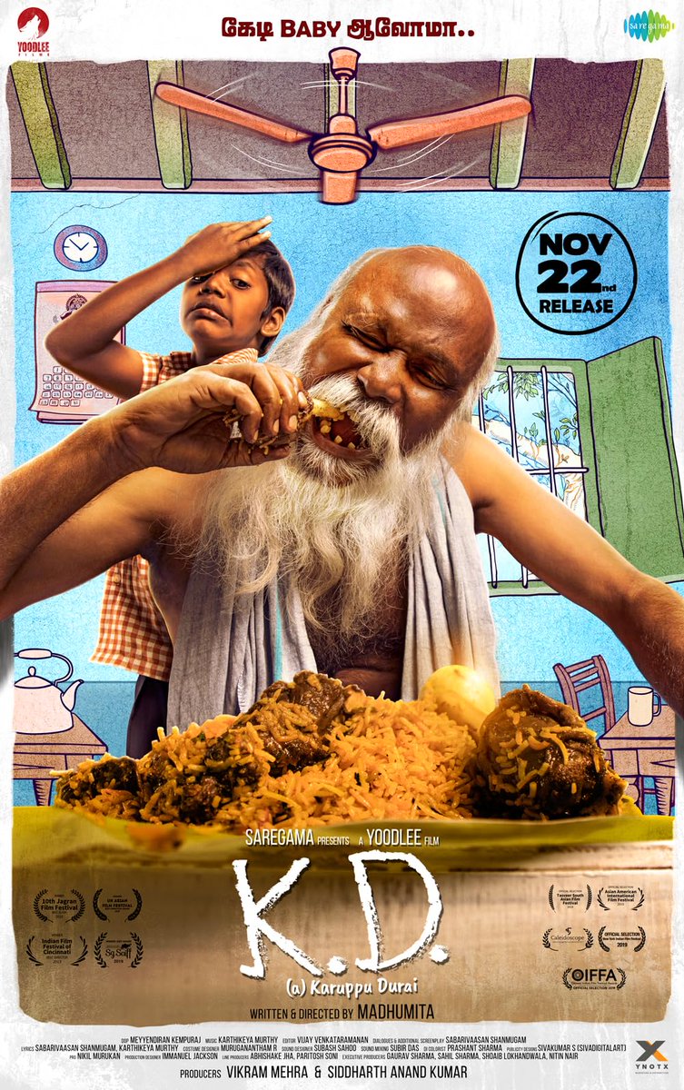 cinemafan245's tweet photo. Top 10 தமிழ் Underrated Feel Good Movies

#Thread part 1

➡️ Bookmark for this week.

📀 For Movies Check On My profile Bio📀

 1.KD (A) Karuppudurai (2019) 👇 https://t.co/lPCQHJAGk0