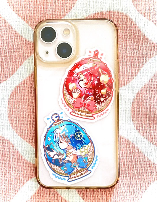 sticker &amp; post card set ◥◣本日◢◤ 12/8から先行通販を開始いたします こちらはポストカード6枚とステッカー6枚全種類コンプリートできるセットです!どれも発色よくとても綺麗ですステッカーはクリア素材で、剥離紙を剥がすと一部透明になっています