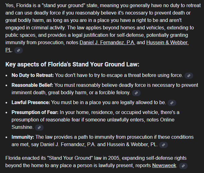 Miss_LoneLilly's tweet photo. @AntiLeftMemes Amazing! Tbh we are a stand your ground state We are with in the rights to use deadly force if we feel like our lives are in danger! https://t.co/SRvVCK0v8T