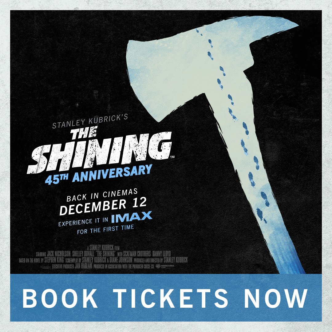 Bricksroll's tweet image. Redrum is calling… Answer at ODEON.🪓 Celebrate 45 years of The Shining as it returns to the big screen, and for the first time, in IMAX