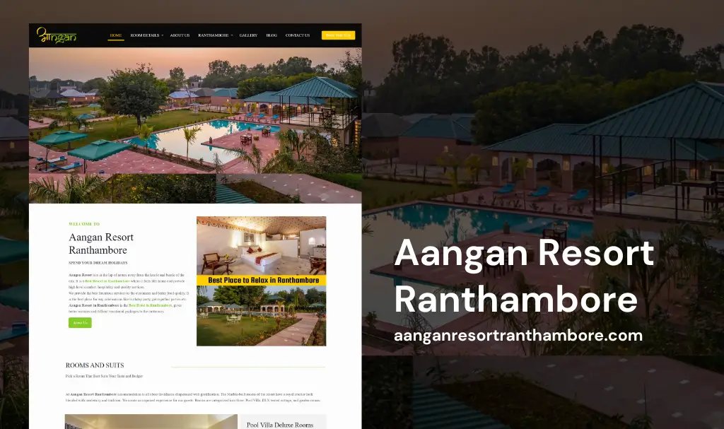 Resort services website design in Udaipur by 3i Planet. We create clean, modern resort websites with design, development, and SEO services.
Call, WhatsApp 9602841237 - Web Design enquiry
3iplanet.com/portfolio-item…
#3iPlanet #ResortWebsiteDesigner #ResortWebDesign #UdaipurWebDesigner