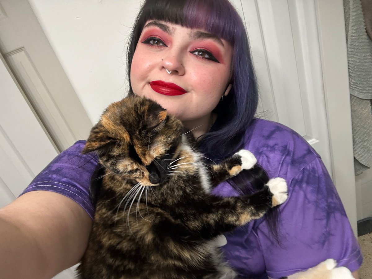 Just a girl and her cats against the world