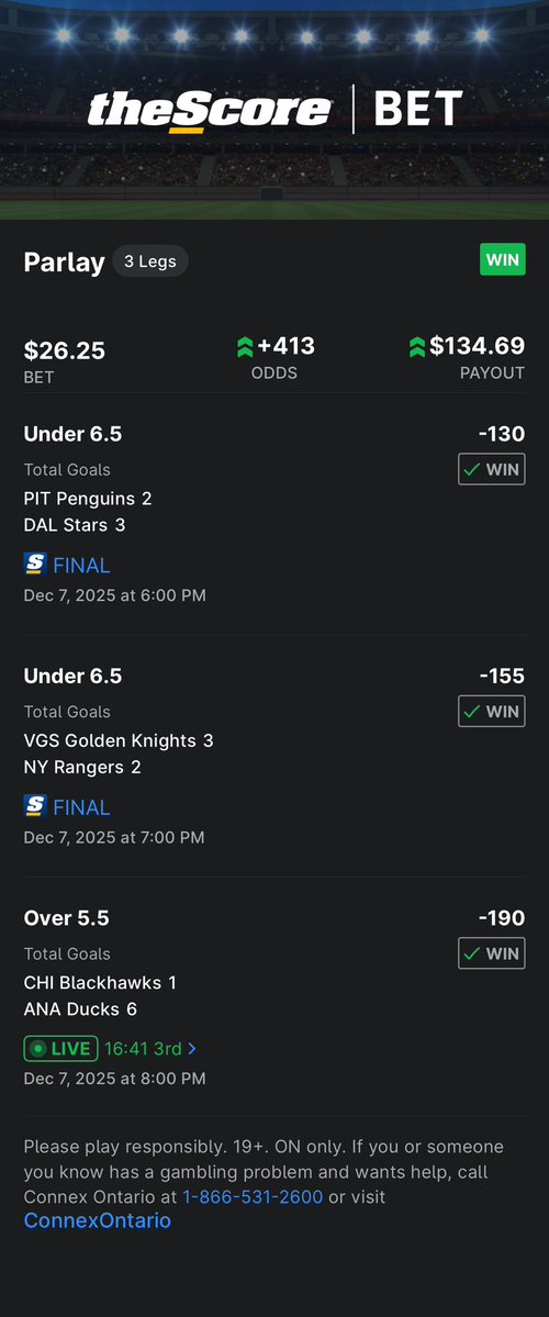 He’s done it again. <a href="/shmu66bets/">Shmu66Bets</a> hit a totals play for the 4th time in 5 days!