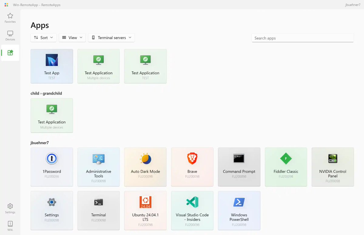 想在普通的Windows 10 或11 上使用RemoteApp 功能，通常是一件挺折騰的事。

要嘛配置流程極為繁瑣，要嘛還得手動把RDP 檔案一個個分送到不同的裝置上，管理起來非常低效。

 GitHub 上的RAWeb 這個開源項目，
