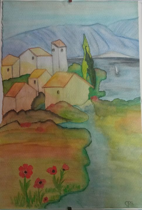 MarisaSignora's tweet image. Art of the Day! "River to the Sea". Buy at: ArtPal.com/msignora?i=308…