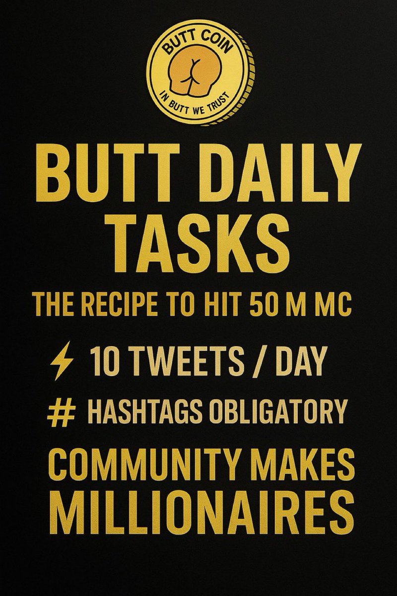 wagmimoon01's tweet photo. The community keeps growing bigger in less than a week, it's incredibly fast. Don't wait any longer, and buy some $BUTT, you won't regret it! #butt #buttcoin https://t.co/6iMvIo03aW