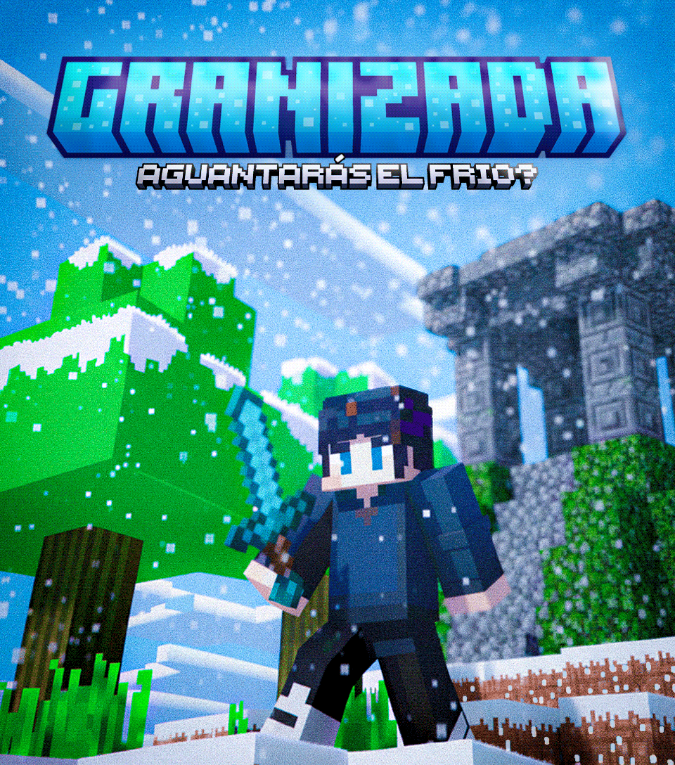 Les presento "Granizada"
Una miniserie de Minecraft para Streamers con duracion de 1 semana (terminando antes de navidad)

Se trata de un server estilo RPG semi-hardcore con tematica Inverno/Navidad con misiones diarias, progresion lineal y minieventos!

Empieza esta semana que