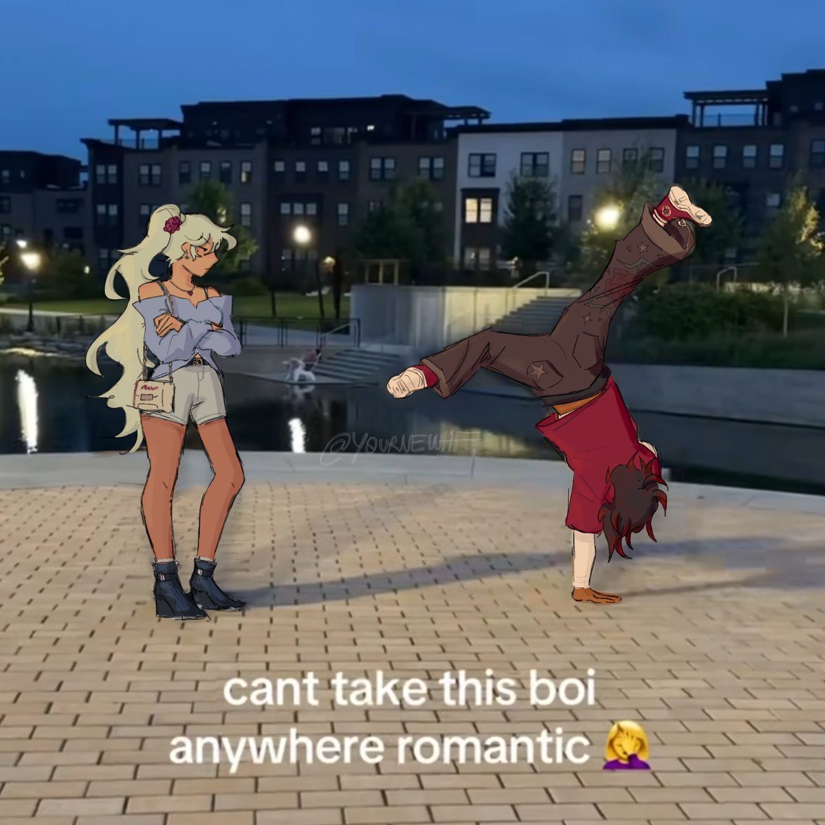 lolz 
#rwby #rwbyfanart #whiterose