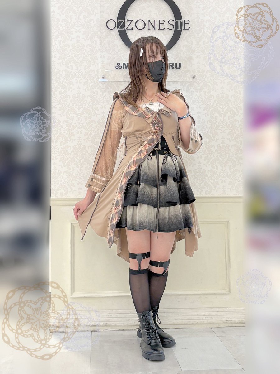 📸お客様スナップ📸 あすき様 Celebration of Rose フリルSK デニムver