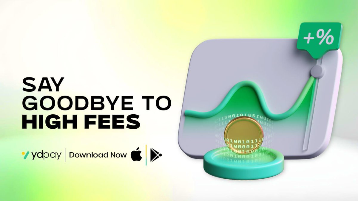 ydpay__africa's tweet image. YDPay gives you more value with low, transparent pricing.

#YDPay #CryptoMadeEasy #CryptoAfrica