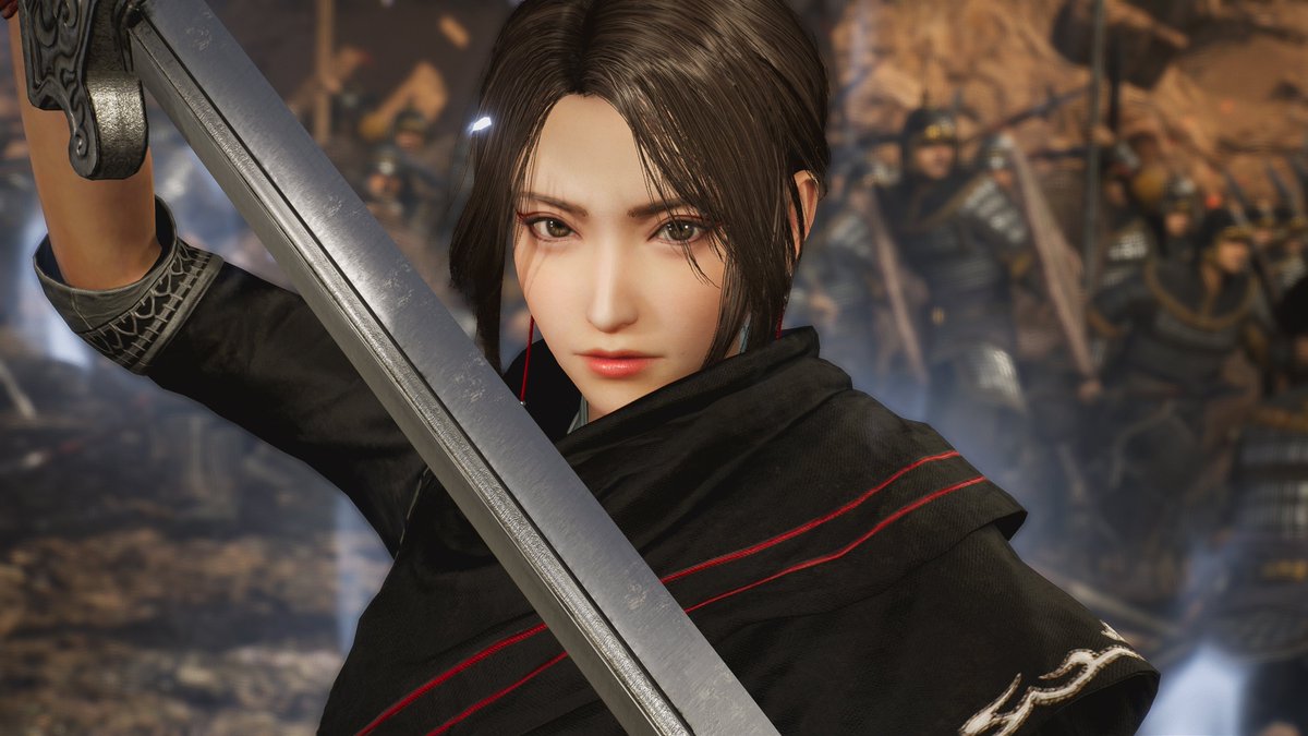 大型DLC『夢幻の四英傑』
新随行武将【朱和（しゅか）】
漢王朝を裏から支えた「太平の要」の里出身の武芸者。
主人公の姉のような存在で、武技を教え込み、長じては共に行動した。
随行時は、里「最強」と呼ばれた剣術で敵を排除する。

公式サイト▼
gamecity.ne.jp/smusou_origins…

#三無双