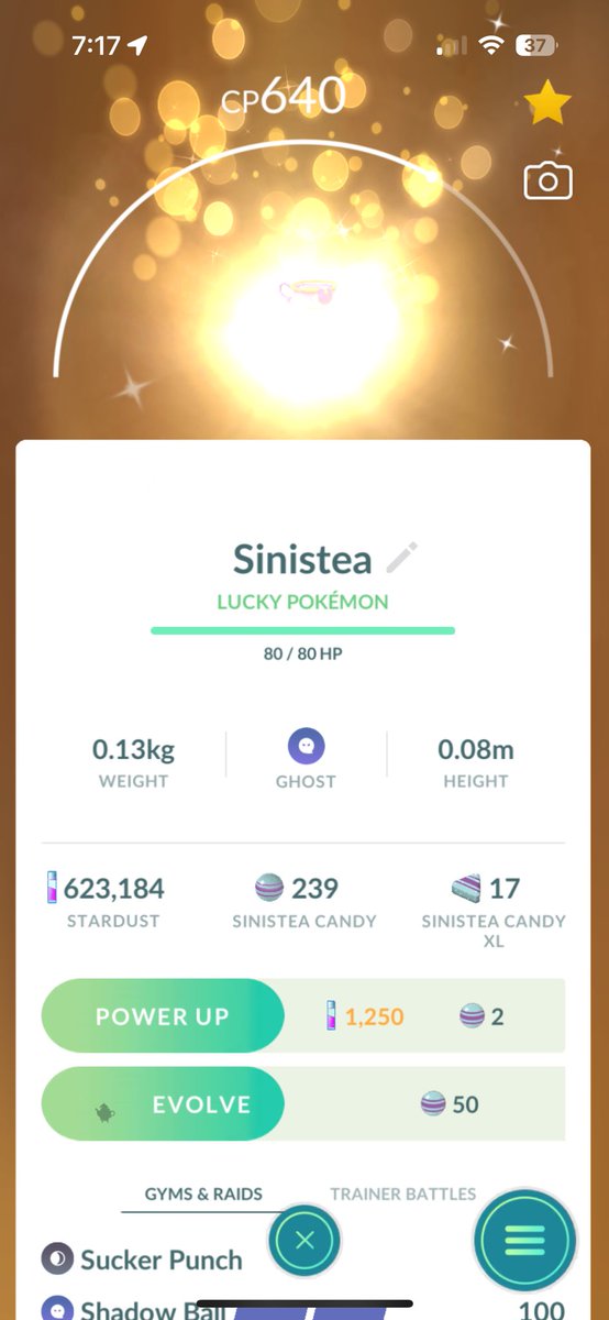 faurennluck's tweet photo. . @NianticHelp Can we do something about the lucky friend background? It’s so bright I can’t see my pokemon :( https://t.co/JzU8jRDPnV