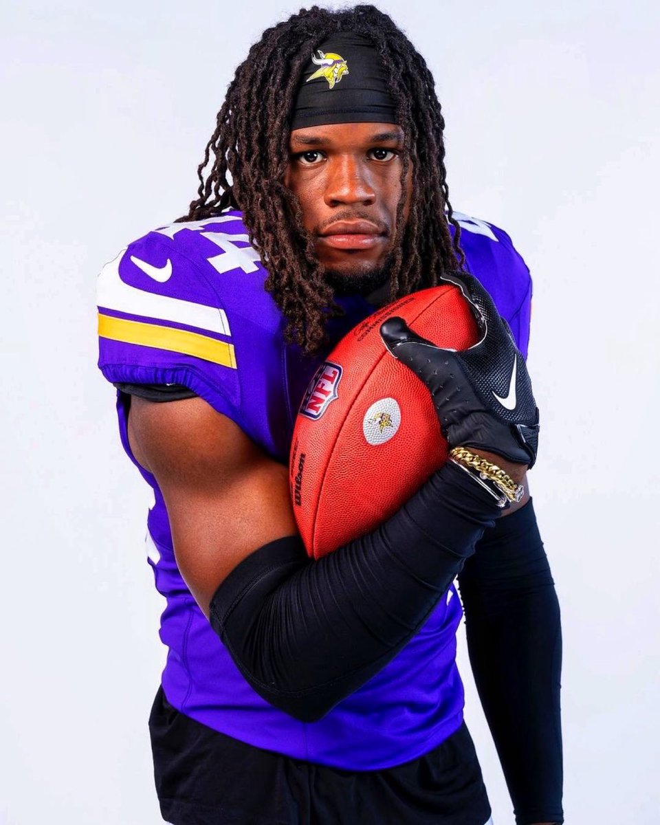 Abuzzi_'s tweet photo. Joshua Metellus @NoExcuses_23 #ProBowlVote     ‘26 #Four4 #4Four @Vikings #Vikings #Skol https://t.co/LkmiceKGBF