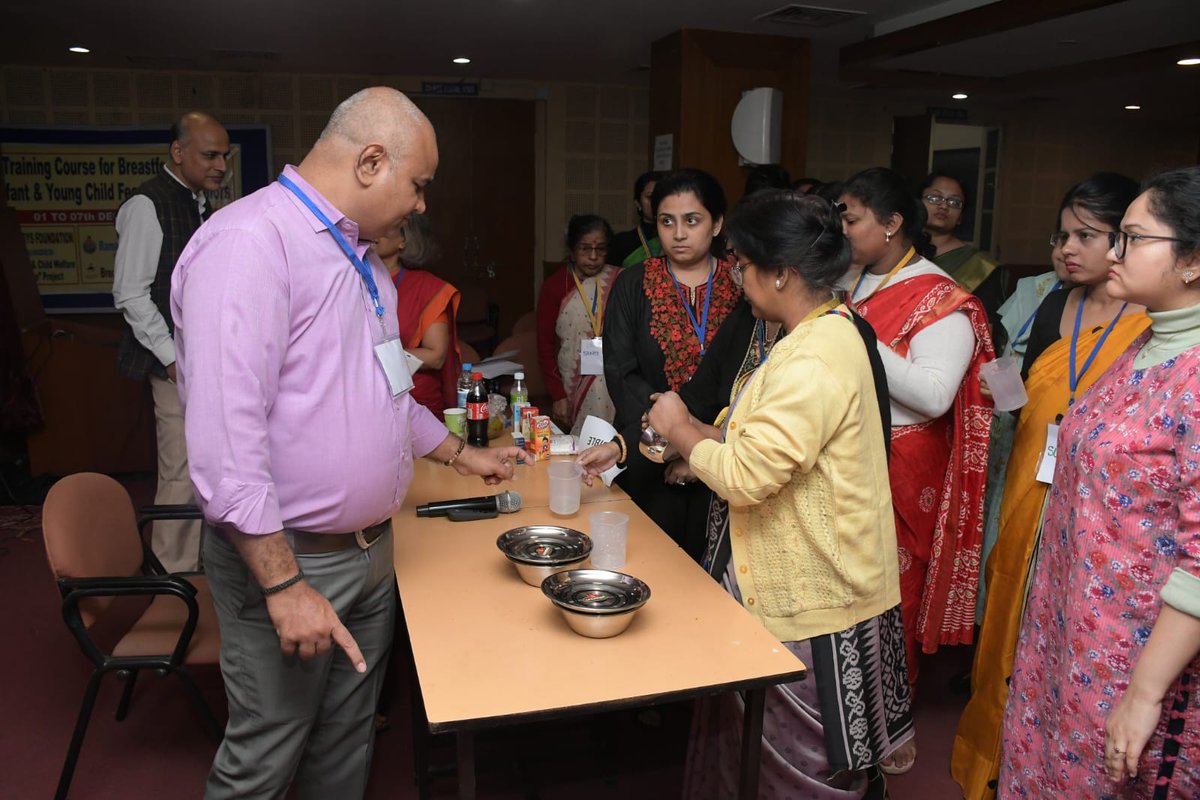 epimanish's tweet image. My pleasure to be a part of learning curve along wid 24 wonderful participants 4m Rama Krishna Mission Sewa Pratishthan. Thanks to @bpniindia  for showing trust in me n giving me this opportunity. #IYCF #counselling #Complementaryfeeding #nutrition #growthmonitoring @Moveribfan