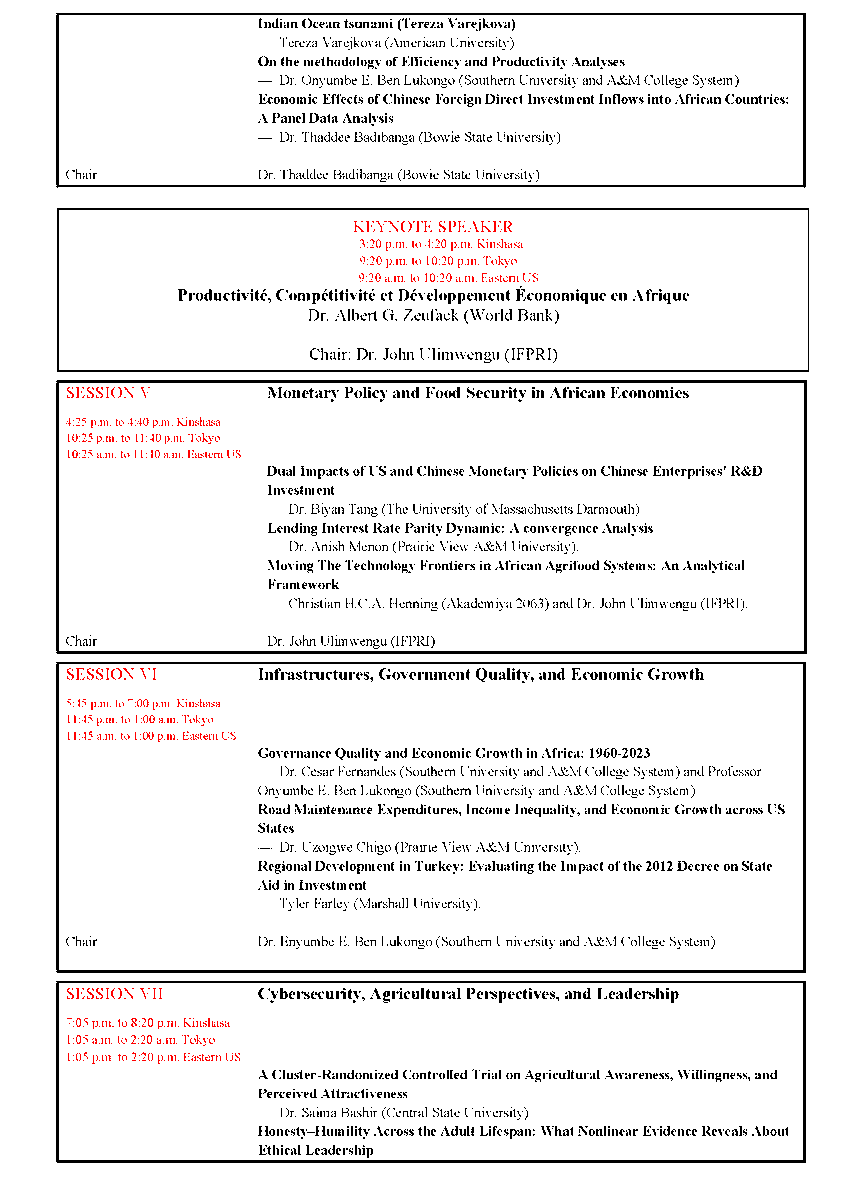 Cercle des Economistes Congolais tweet media