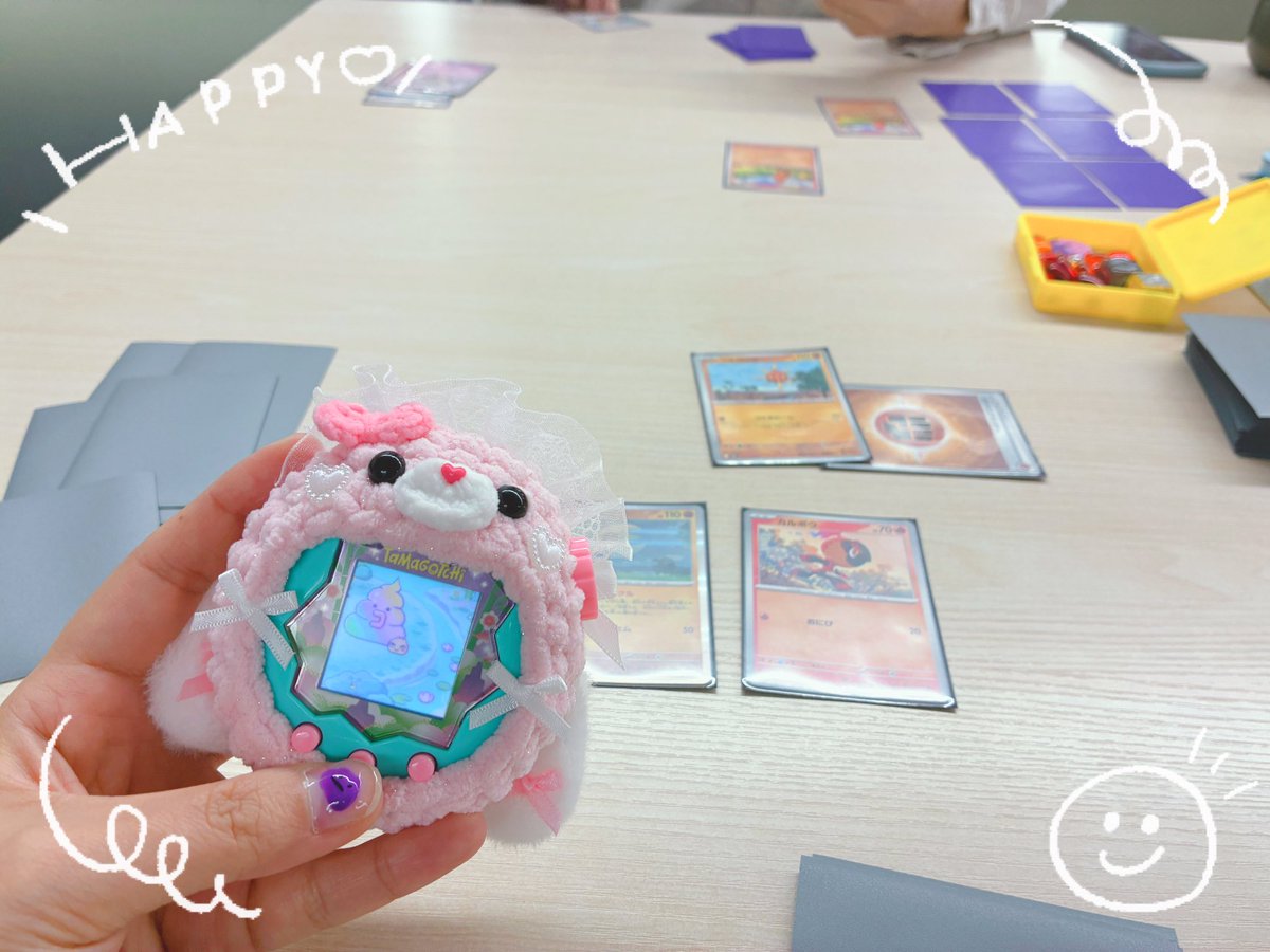 たまのすけ様 リクエスト 6点 まとめ商品 お昼休みポケカ⚔️ たまごっちの可愛いカバーが届いて気持ちもアップ