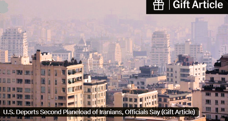 #BREAKING: Trump deported 120 Iranians to Tehran in a secret deal with Khamenei in October. TODAY, another plane load of asylum seekers have been DEPORTED WITHOUT NOTICE. No names of the deported have been released. The plane, carrying about 50 people, as well as deportees from