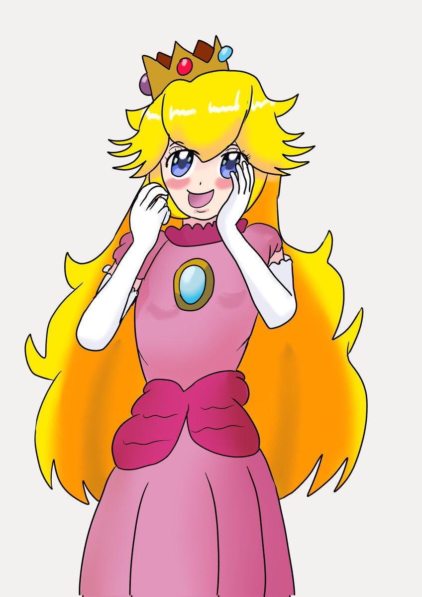 RT @Ts1101839: ピーチ🍑 #ピーチ姫 #スーパーマリオ #任天堂