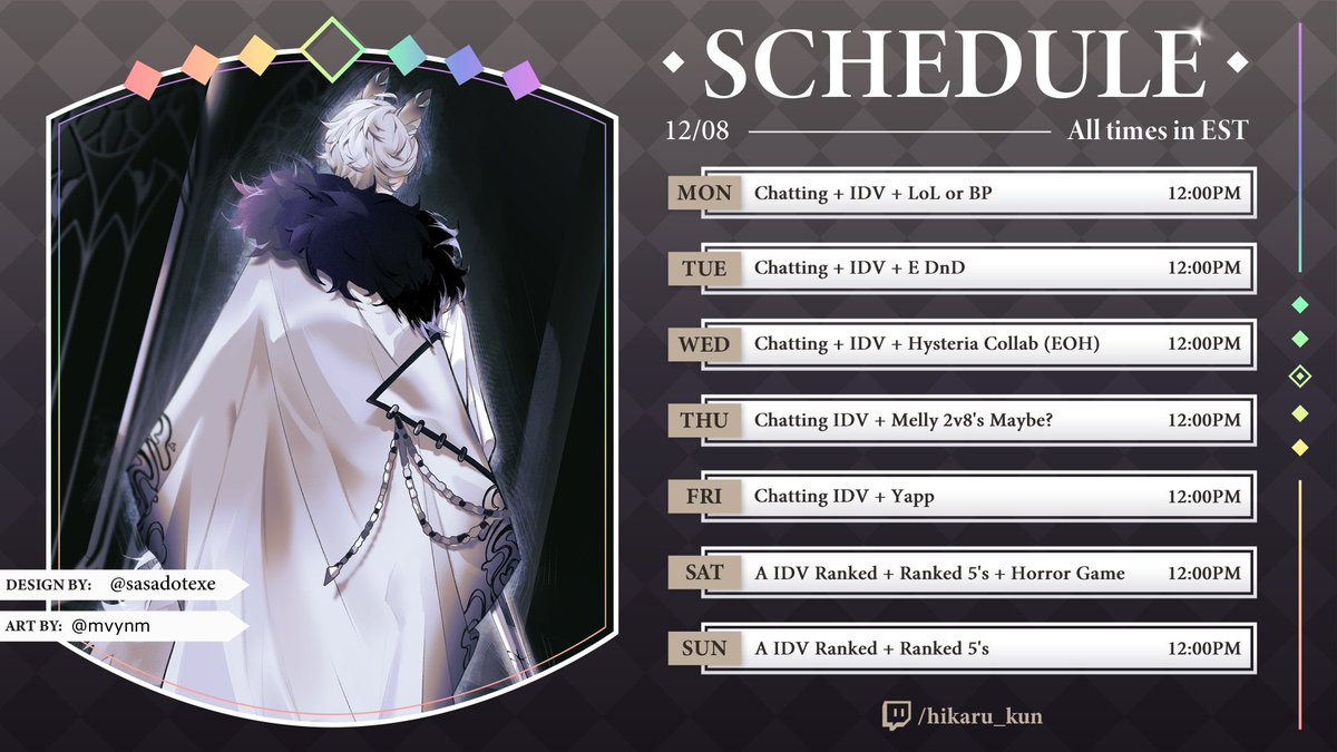 Sorry for the lack of posts wolfies! I've been sick since Wednesday T_T. I'll try to do a few make up streams this week since I'm hopefully better! 🐺🐺🐺