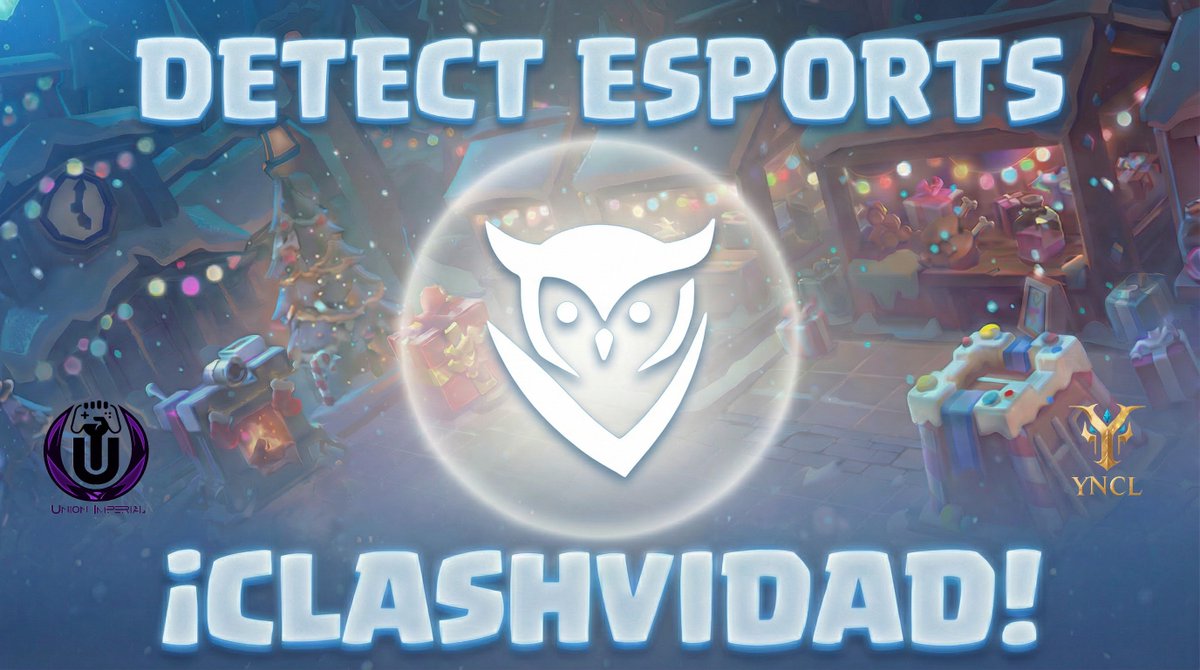 🔍 Analizan tu draft, tu macro y tu sufrimiento al abrir su regalo de counter. 🎁🕵️🔍 Lupa en mano, escanean regalos sospechosos y oportunidades de victoria. <a href="/DetectEsportsEU/">DETECT</a> llega para demostrar porque merece la copa.

 #clashvidad25 #Christmas #YNCL
<a href="/UImperialLeague/">Unión Imperial League</a>