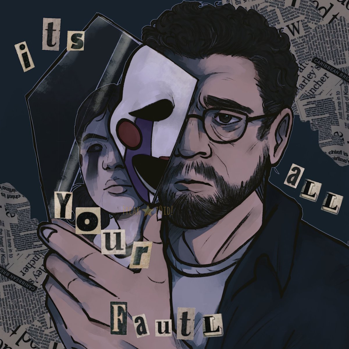 freak4zo0id's tweet image. 📰 -  ❝ Sometimes it's hard to see the devil among us. ❞

#fnaf2movie #fnaf2 #fnaftwt #HenryEmily #charlotteemily #fnaffanart