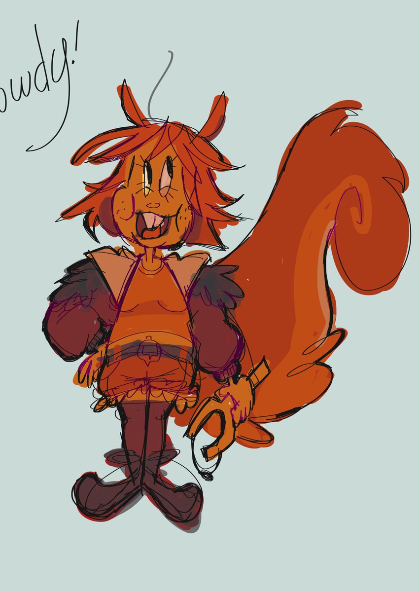 One of my favorite characters genuinely love this chud rodent #SquirrelGirl #MarvelRivals I hope they put her in the next movie 🐿️🐿️