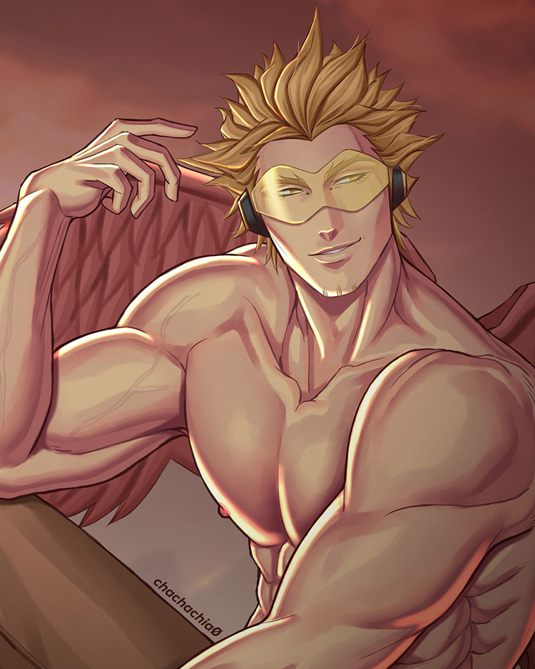 Revamped a Hawks. Shades and no shades. 
#fanart #Hawks